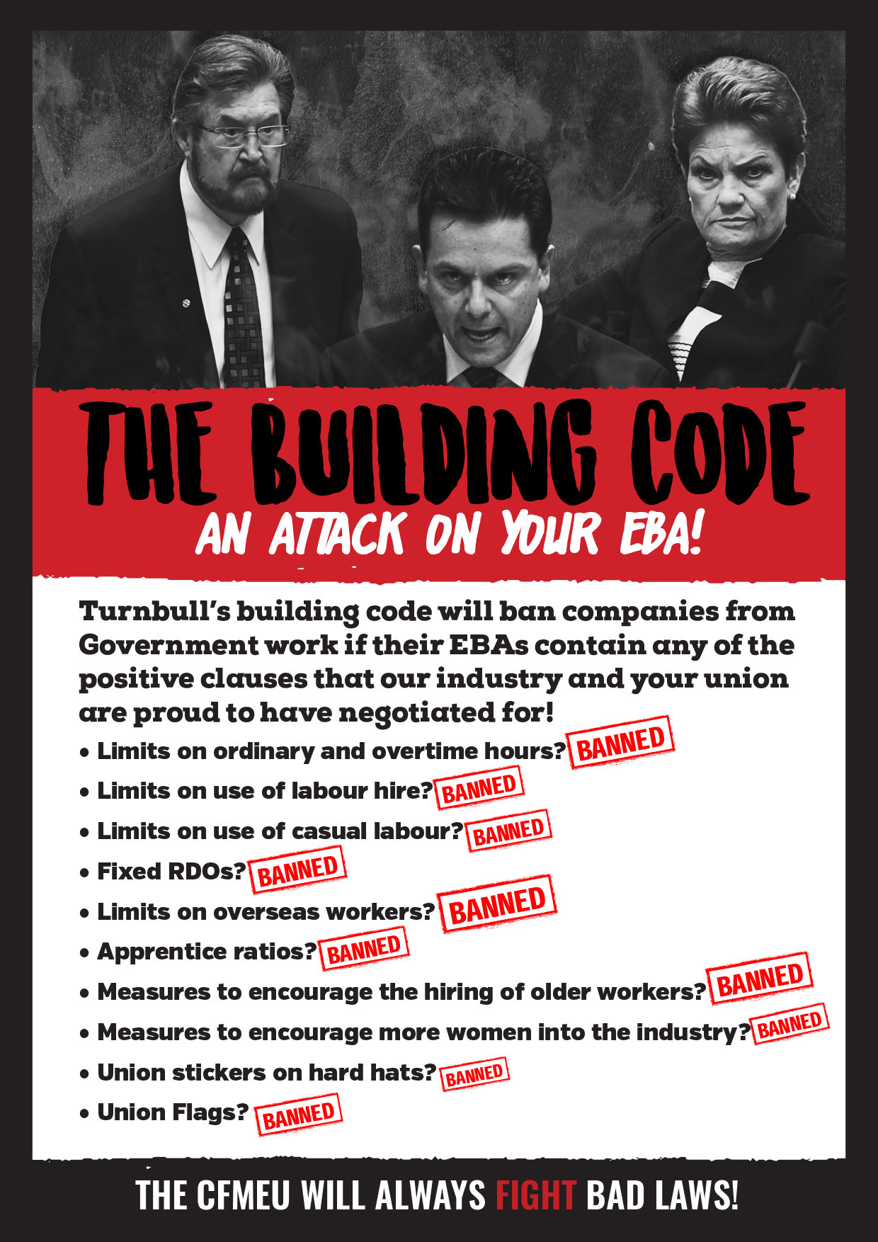 Building Code Flyer