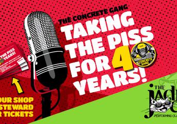 Concrete Gang 40th Anniversary Fundraiser Show