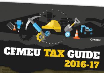 Tax Time – 2017 CFMEU Tax Guide