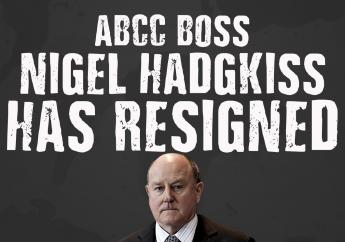 Hadgkiss resignation