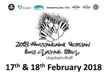 2018 Woorrangalook Victorian Koori Surf Titles