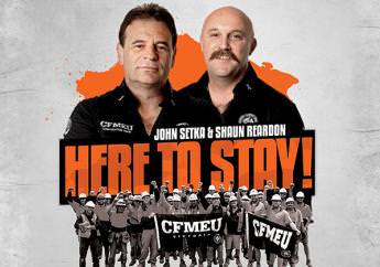 Victory for workers over a conspiracy against unions, as charges dropped against CFMEU officials