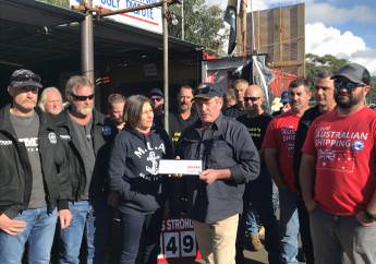 CFMEU and MUA Donate $20,000 to Esso workers
