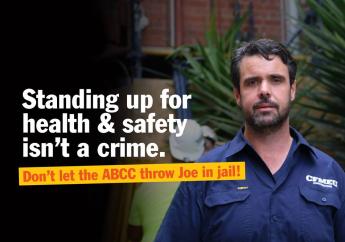 Trades Hall get behind Joe Myles