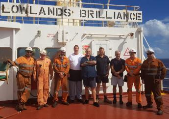 Last Australian crew to carry iron ore for BHP and BlueScope return