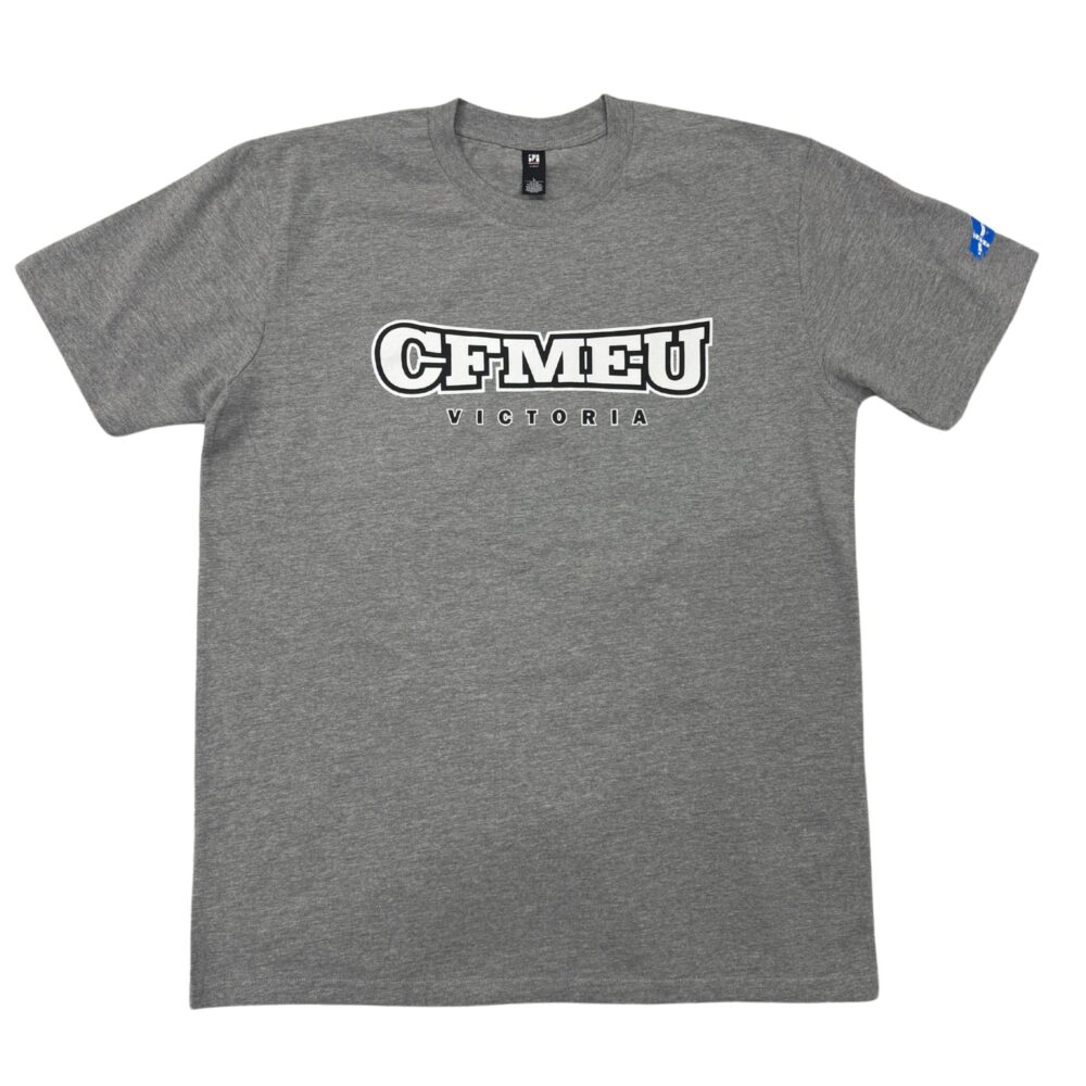 100% Union EST 1992 Grey Tee