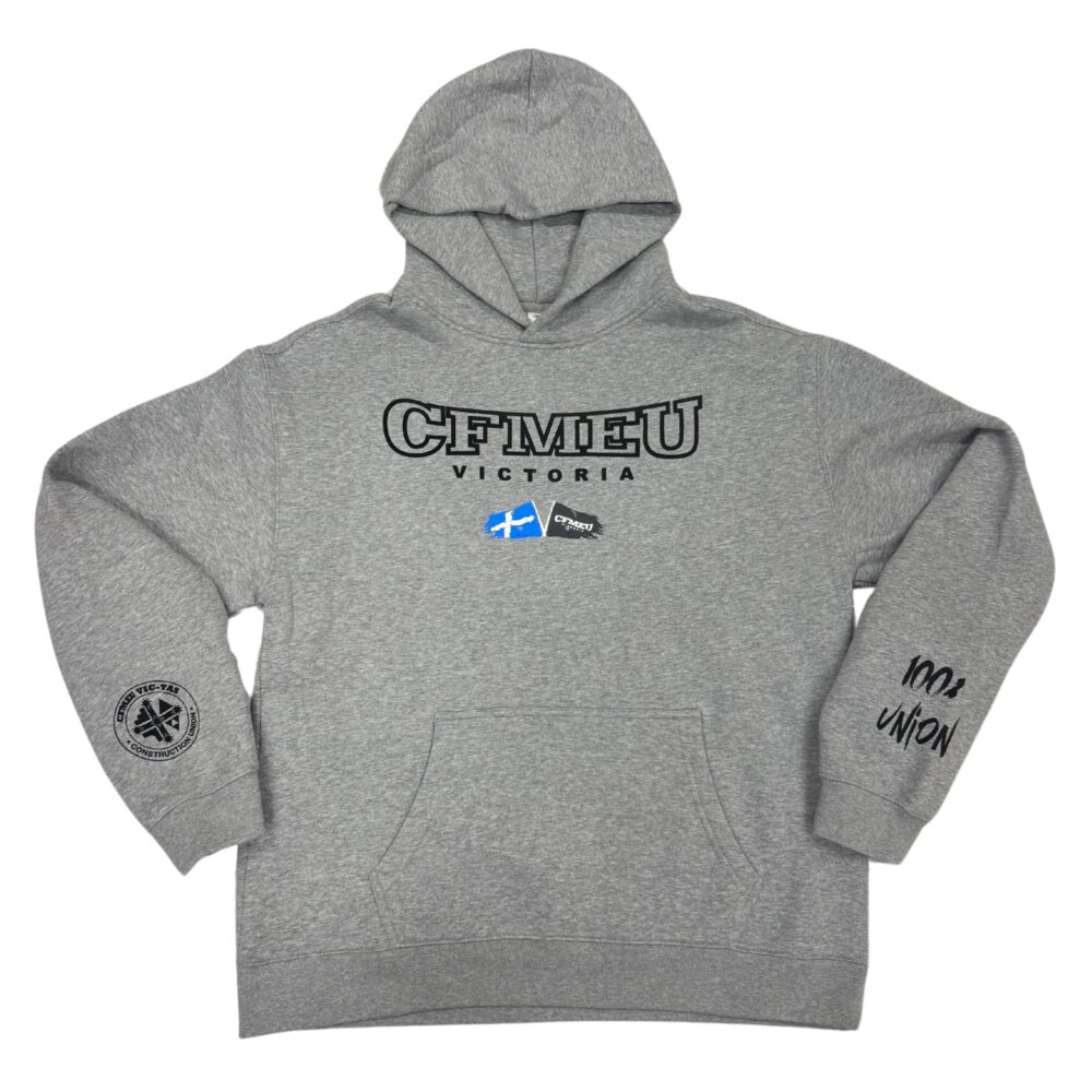 GREY CFMEU EST 1992 Hoodie
