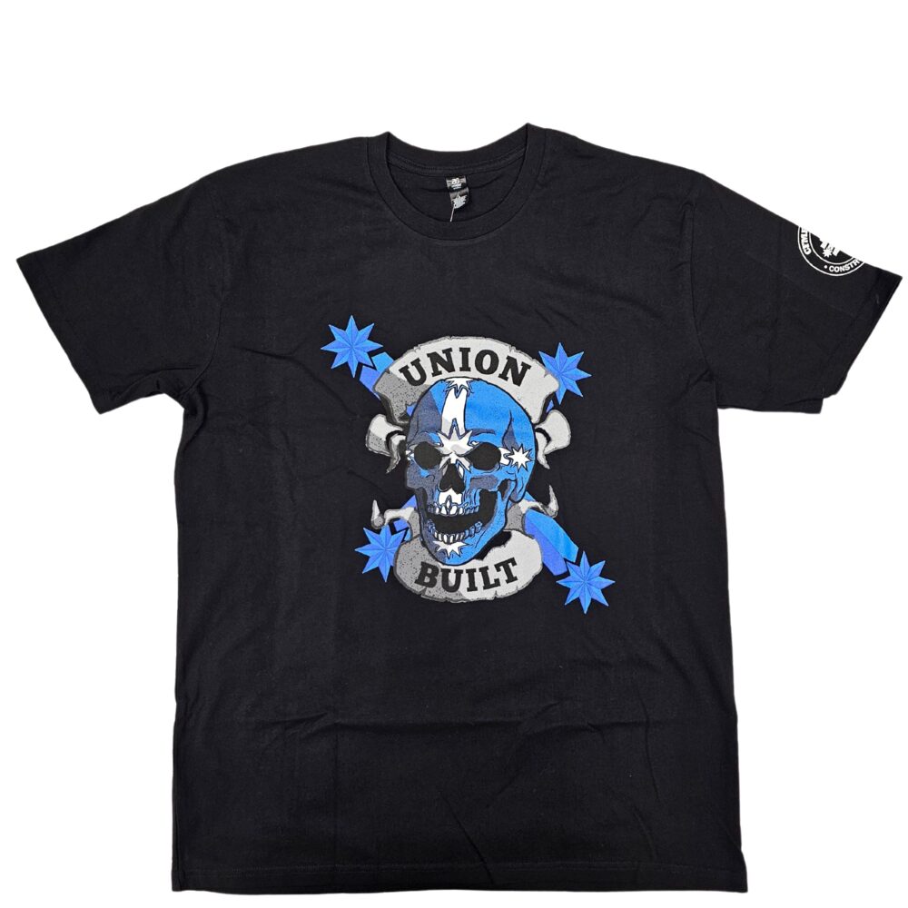Union Built / Fear Stops You Tee - Black
