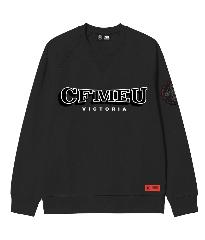 Stockade Crew Neck Black - NoWear Supply