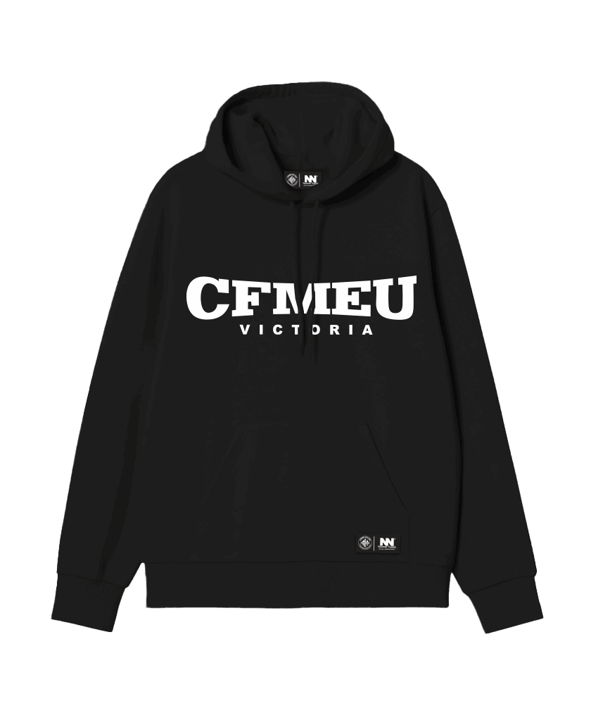 We Built This City CFMEU Black Hoodie - NoWear Supply