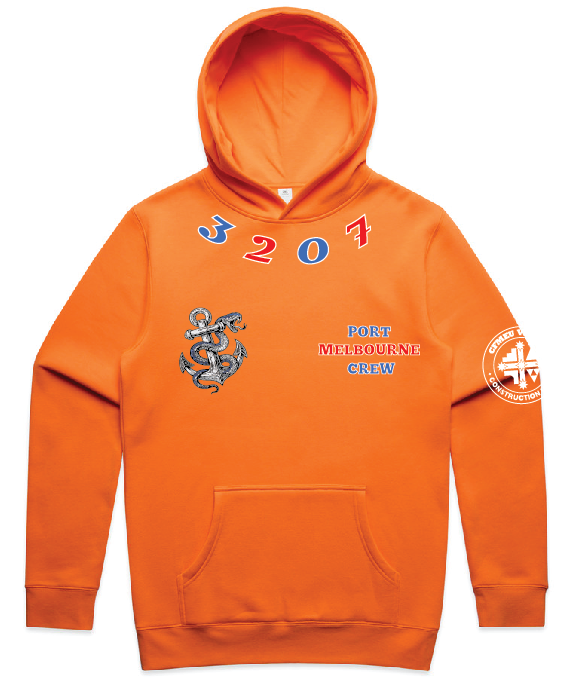 RE RUN! Pre Order - GLM2 Port Melbourne Hi Vis Hoodie (Please Read Description Before Ordering)