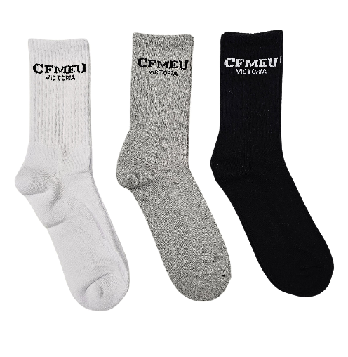 Signature Logo Socks (3 Pack) - NoWear Supply